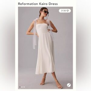 Reformation Kairo dress